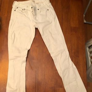 J Crew Skinny White Jeans